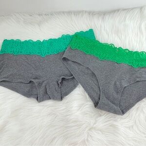 Pink Victoria’s Secret Saint Patrick’s Underwear Panties